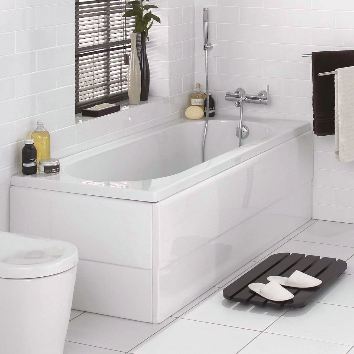 image example of a single ended bath
