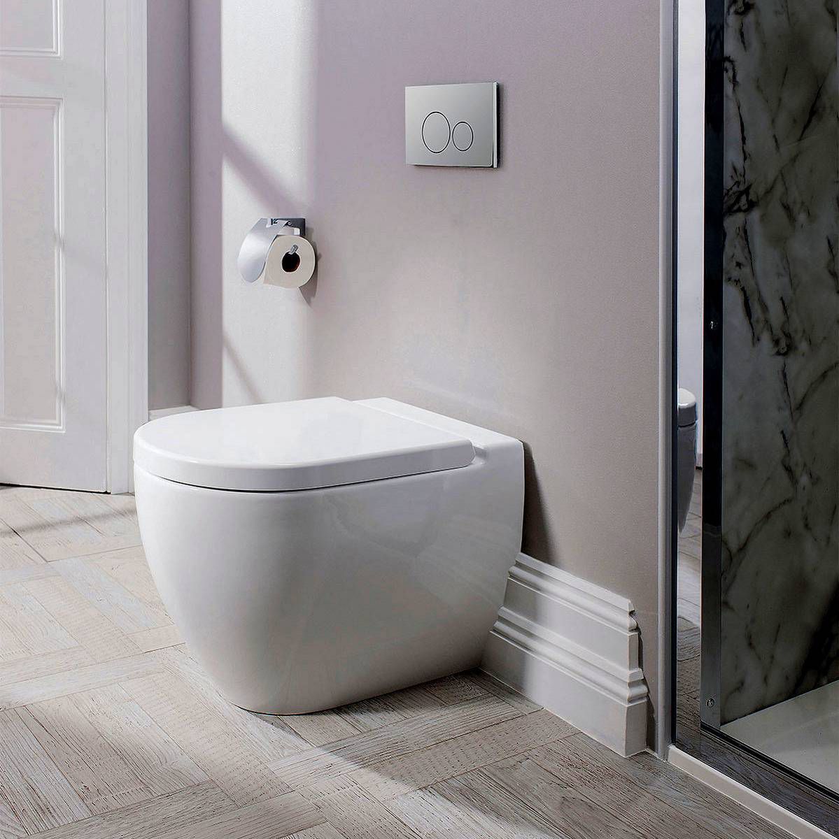Bauhaus Stream II Back To Wall Toilet UK Bathrooms