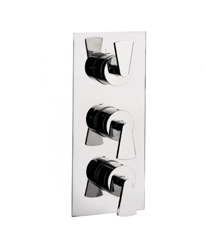 Crosswater Thermostatic Shower Valve With 3 Way Diverter