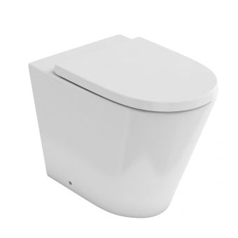 Britton Sphere Rimless Back to Wall Toilet - 15B27384