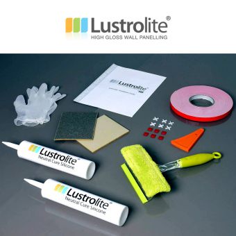 Lustrolite Bathroom Panel Installation Kit - LUAP-10-0005