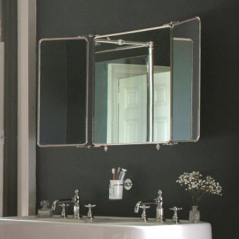 Arcade 3 Fold Large Bathroom Mirror