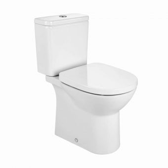 Roca Debba Rimless Open Back Close Coupled Toilet - 34299P000