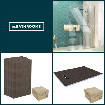 Origins Linear Wet Room Shower Pack 1
