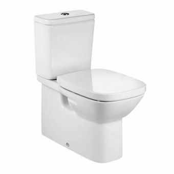 Roca Debba Fully Back to Wall Close Coupled Toilet - 34299B00U