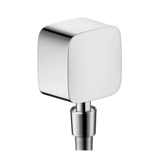 Hansgrohe Fixfit Wall Outlet with Pivot Joint & Non-return Valve - 27414000