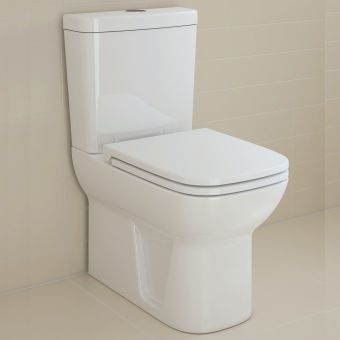 VitrA S20 Close Coupled Closed Back WC - 5512WH