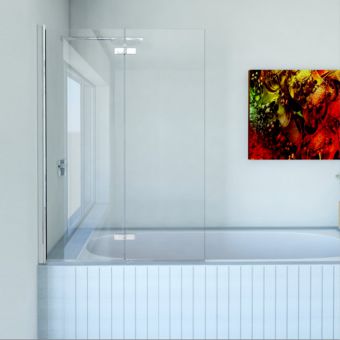 Matki Eleganza Folding Bath Screen - EFB1100