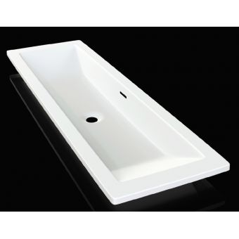 Victoria and Albert Rossendale Linear Washbasin White 1215mm 148mm DU-ROS-122-IO
