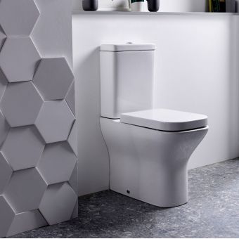 Tavistock Structure Comfort Height Close Coupled Toilet - PC450S