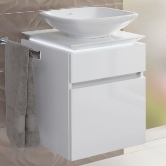 Villeroy and Boch Legato Small 2 Drawer Vanity for Washbowls