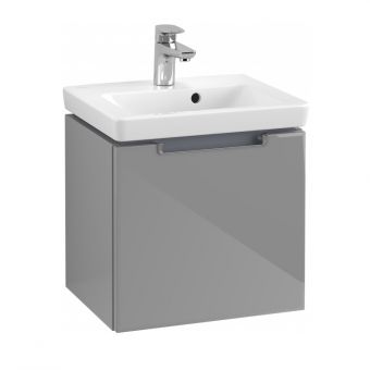 Villeroy and Boch Subway 2.0 Cloakroom 1 Drawer Vanity Grey 440mm A68410FP