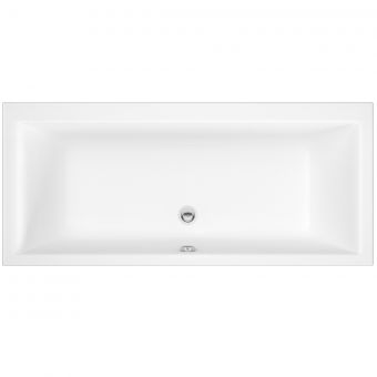 UK Bathrooms Essentials Sunflower 1700mm Double Ended Bath - UKBESB00020