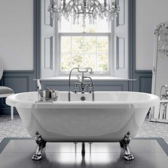 Trojan Clermont Double Ended Freestanding Victorian Bath - B002333