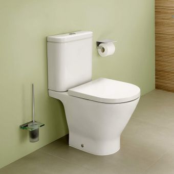 Roca The Gap Rimless Close Coupled Toilet Pack - 3420N8000