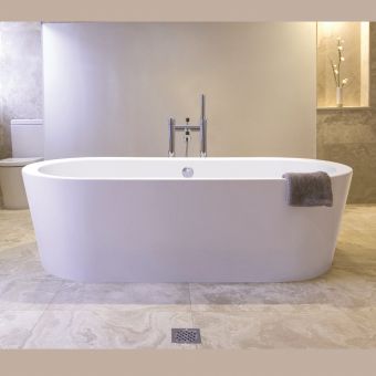 BC Designs Plazia Freestanding Acrymite Bath