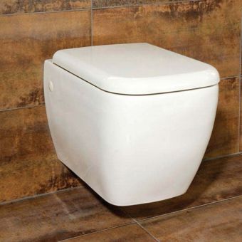 RAK Metropolitan Wall Hung Toilet with Seat - METWHPAN/SC