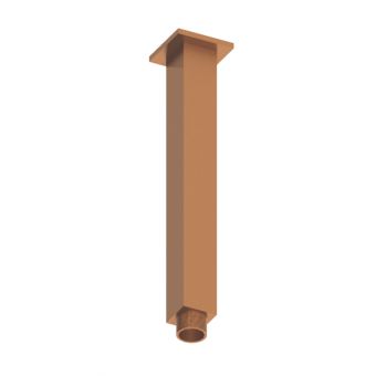 Abacus Emotion Square Brushed Bronze Fixed Ceiling Arm - TBTS-418-6320