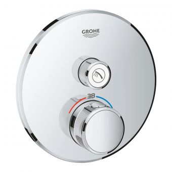 Grohe Grohtherm SmartControl Thermostat with One Outlet - 29118000