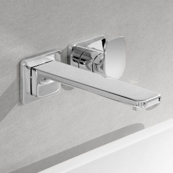 Villeroy and Boch Cult Wall Mounted Basin Mixer Tap - 3686096000