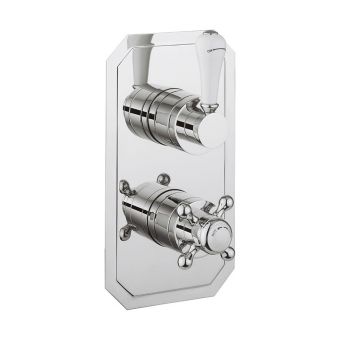 Crosswater Belgravia Lever Thermostatic Shower Valve with 2 Way Diverter - BL1500RC_LV-VS+