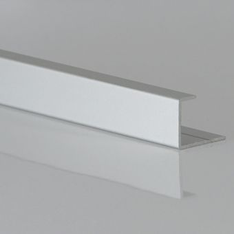 Jaylux DuraPanel End Cap 2500 mm in Polished Chrome - 5.101