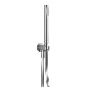 Crosswater 3ONE6 Wall Outlet, Handset, and Hose in Stainless Steel