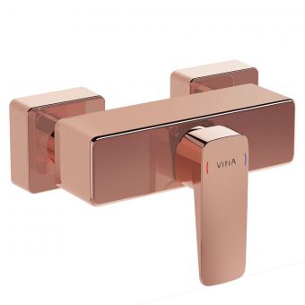 VitrA Root Square Shower Mixer in Copper - A4276126