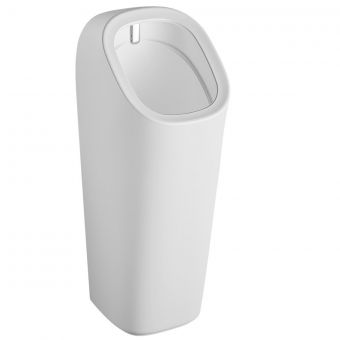 VitrA Plural Monoblock Urinal with Battery Powered Flushing Sensor in Matt White
