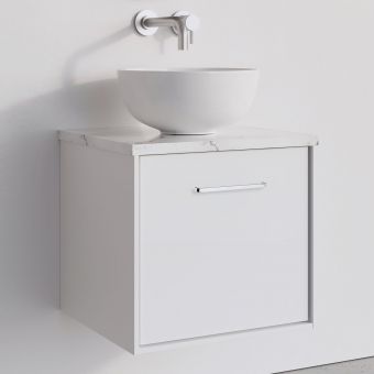 Crosswater Infinity Single Drawer Vanity Unit - 500mm - UNIT ONLY