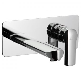 Abode Vedo Wall Mounted Basin Mixer in Chrome