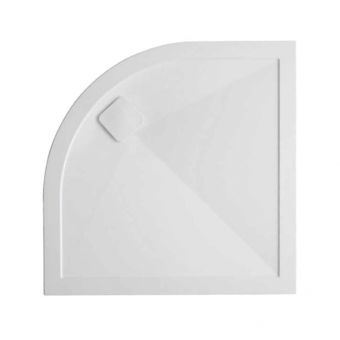 Crosswater Kai Shower Tray High Flow Waste with White Square Cap