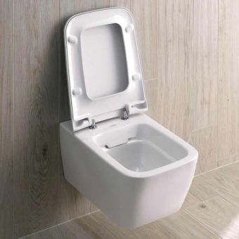 Geberit iCon Square Wall Hung Washdown Rimless Toilet - Without Seat