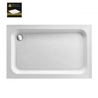 Just Trays Ultracast Rectangle Antislip Shower Tray - 1200 x 900mm