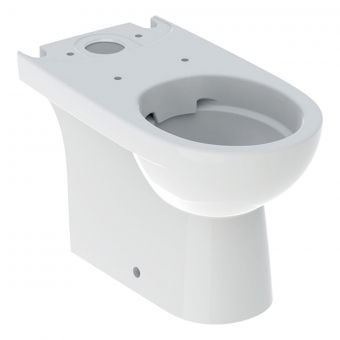 Geberit Selnova Floor-standing Close Coupled Rimless WC in White - 500488017