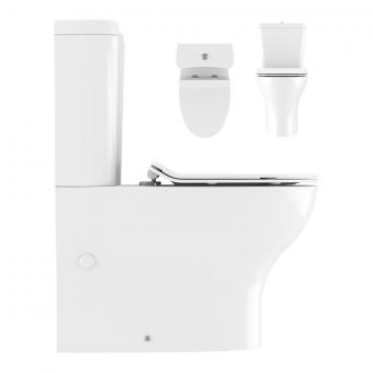 Crosswater KAI Compact Close Coupled WC - KL6005CW