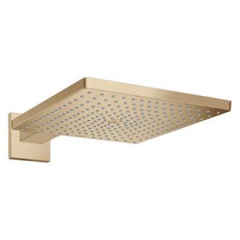 Hansgrohe Raindance E Overhead Shower 300 1Jet with Shower Arm - Brushed Brass