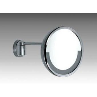Inda Hotellerie Wall-mounted Shaving Mirror with Integrated Lighting