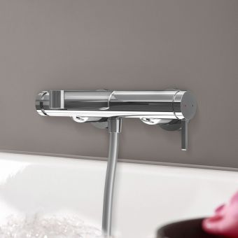 Hansgrohe Finoris Exposed Single Lever Bath Shower Mixer in Chrome - 76420000