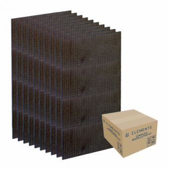 Abacus Elements Backer Board wall Kit 600mm Grey EMKB-12-1432