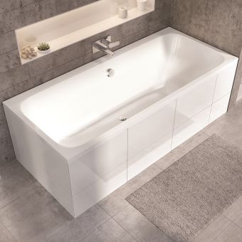 Tissino Londra 1700mm x 750mm Premium Acrylic Double Ended Bath - TLA-402