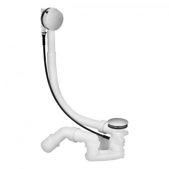 Viega Simplex Bath Waste and Overflow with Odour Trap in Chrome - 285357