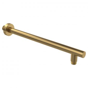 Villeroy & Boch Universal Round Wall Mounted Shower Arm in Brushed Gold - TVC00045351076