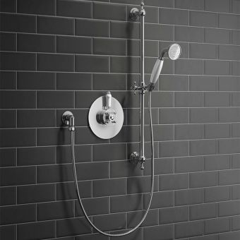 Origins Canasi Shower Wall Outlet - Chrome