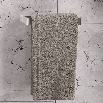 UK Bathrooms Essentials Matre Towel Holder in Chrome