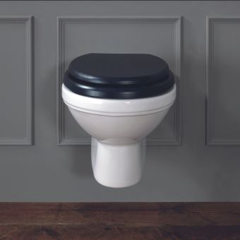 Burland Bath Co. Harbour Wall Hung WC in White