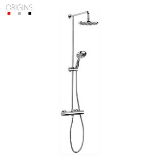Origins Fusion Twin Head Thermostatic Shower Kit - MB500RM
