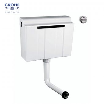 Grohe Adagio Concealed Dual Flush Cistern with Flush Button - 39054000
