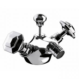 Imperial Niveau Bidet Mixer Tap with Pop-up waste