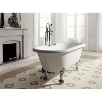 Ramsden & Mosley Rona Double Ended Freestanding Roll Top Bath - B002052